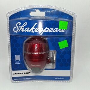 Shakespeare Durango SC15B Spincast Fishing Reel - Red  New SEALED IN PACKAGE